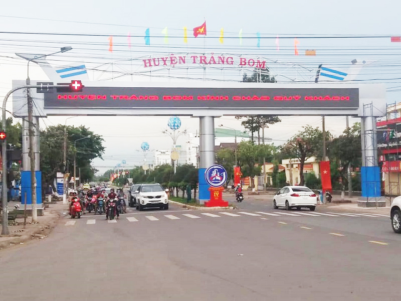 Trảng Bom là một huyện nằm ở phía Đông Bắc tỉnh Đồng Nai