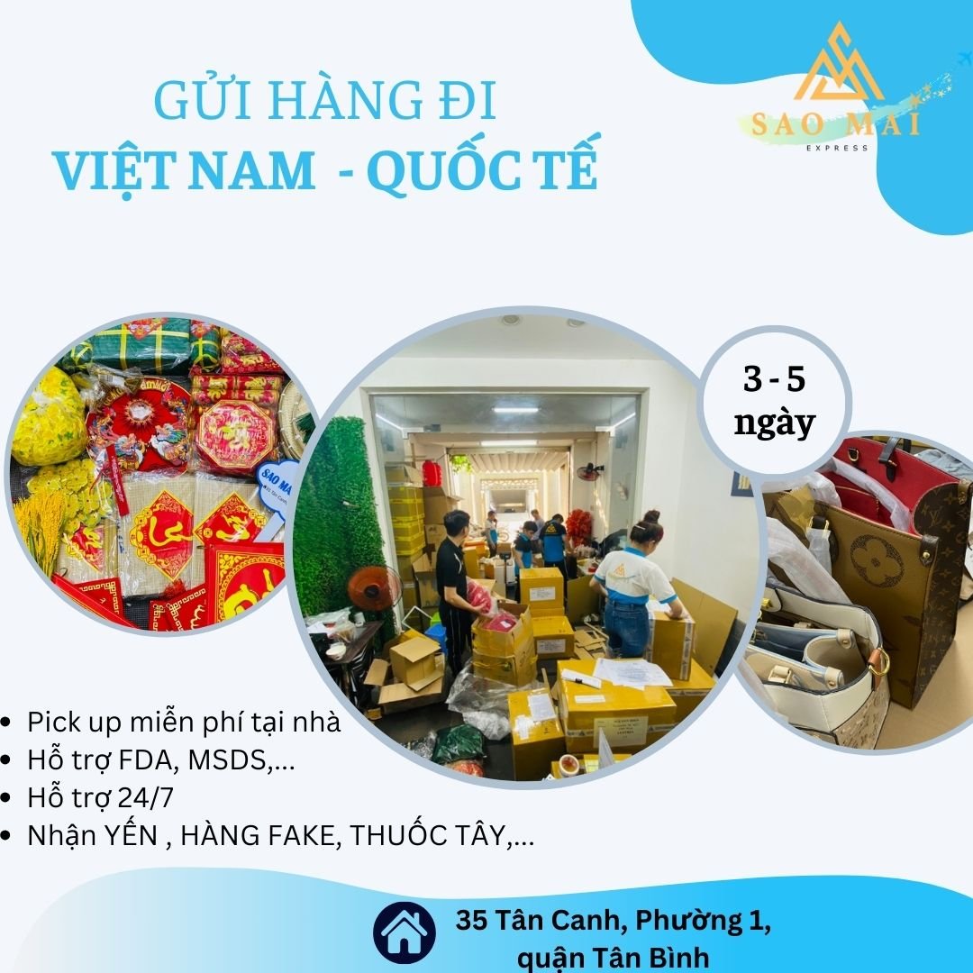 Vận Chuyển Hàng Từ Việt Nam Đi Quốc Tế Uy tín, Giá Rẻ